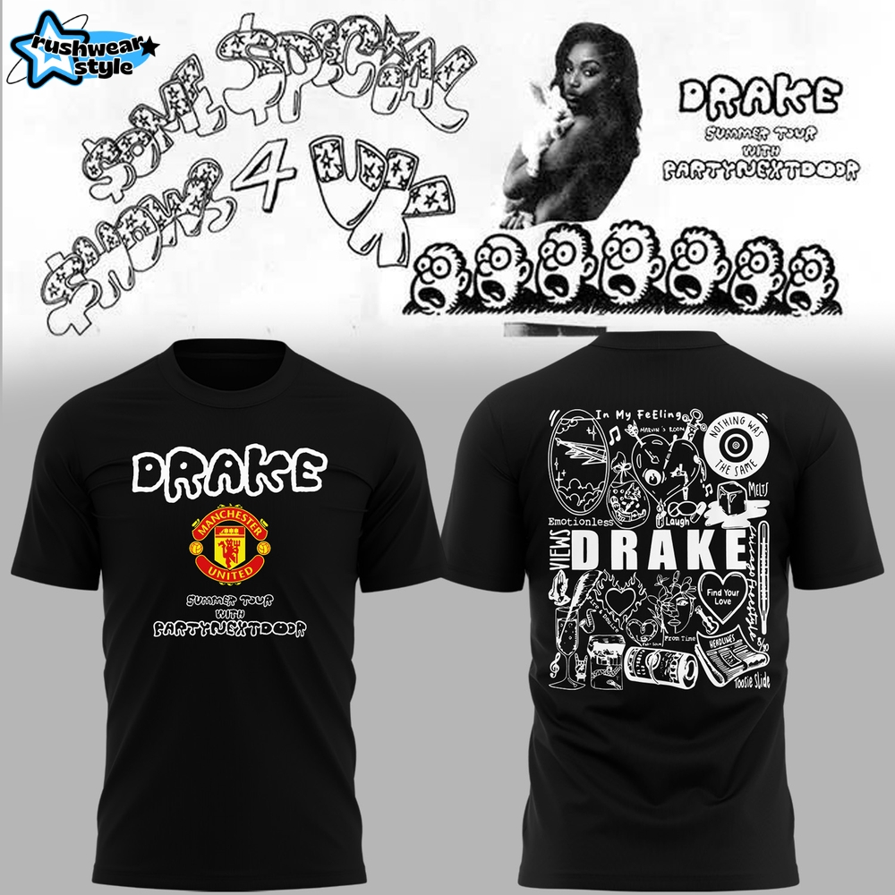 Manchester United x Drake Summer Tour 2025 Special Tee Manchester United x Drake Summer Tour 2025 Special Tee