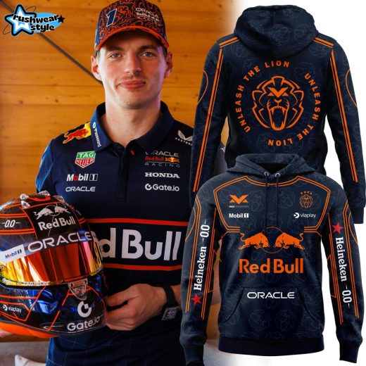 Max Verstappen Red Bull Austria "Unleash The Lion" Special Hoodie