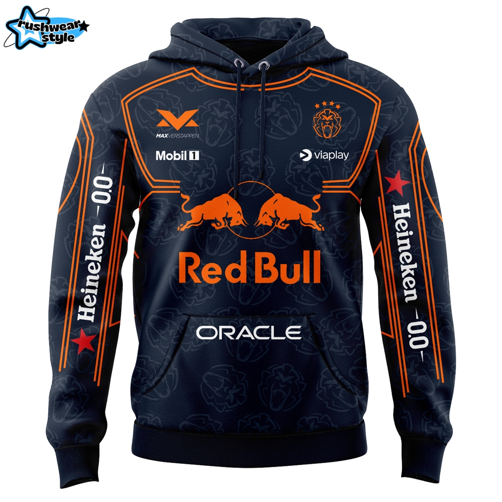 Max Verstappen Red Bull Austria "Unleash The Lion" Special Hoodie Max Verstappen Red Bull Austria "Unleash The Lion" Special Hoodie