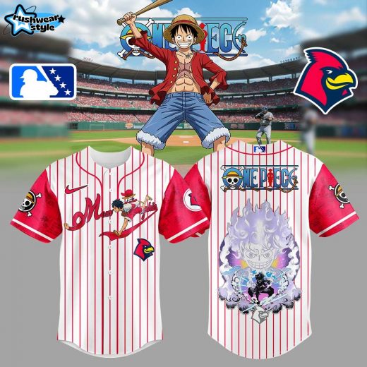 Memphis Redbirds x Gear 5 Luffy Baseball Jersey