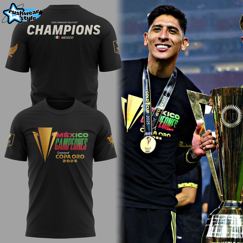 Mexico Campeones Concacaf Copa Oro 2025 Limtied Shirt Mexico Campeones Concacaf Copa Oro 2025 Limtied Shirt