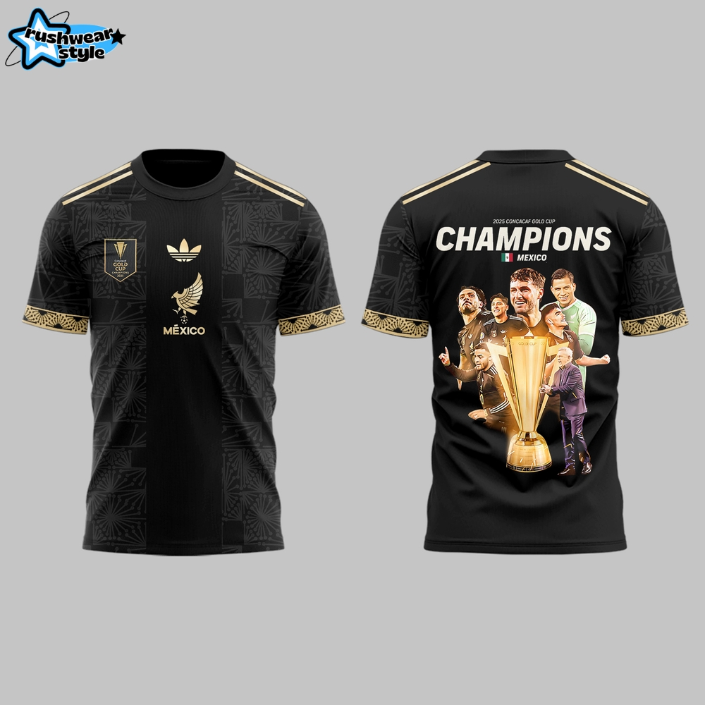 Mexico Campeones Concacaf Copa Oro 2025 Limtied Shirt Mexico Campeones Concacaf Copa Oro 2025 Limtied Shirt