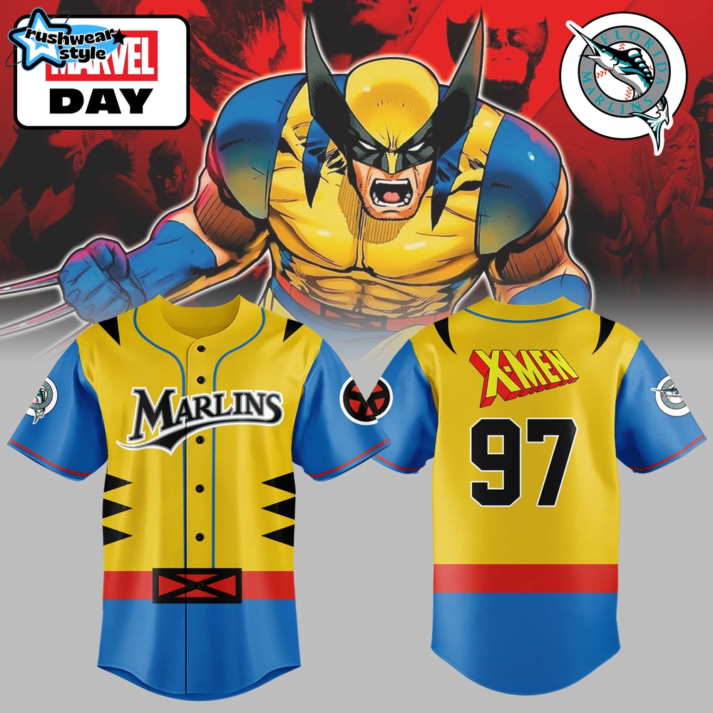 Miami Marlins Marvel Day Limited Edition 2025 Baseball Jersey Miami Marlins Marvel Day Limited Edition 2025 Baseball Jersey