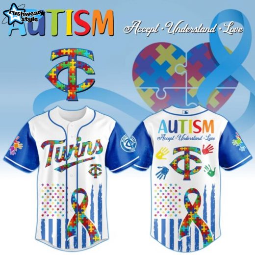 Minnesota Twins × Special Autism Awareness Month Limited Edition Jersey