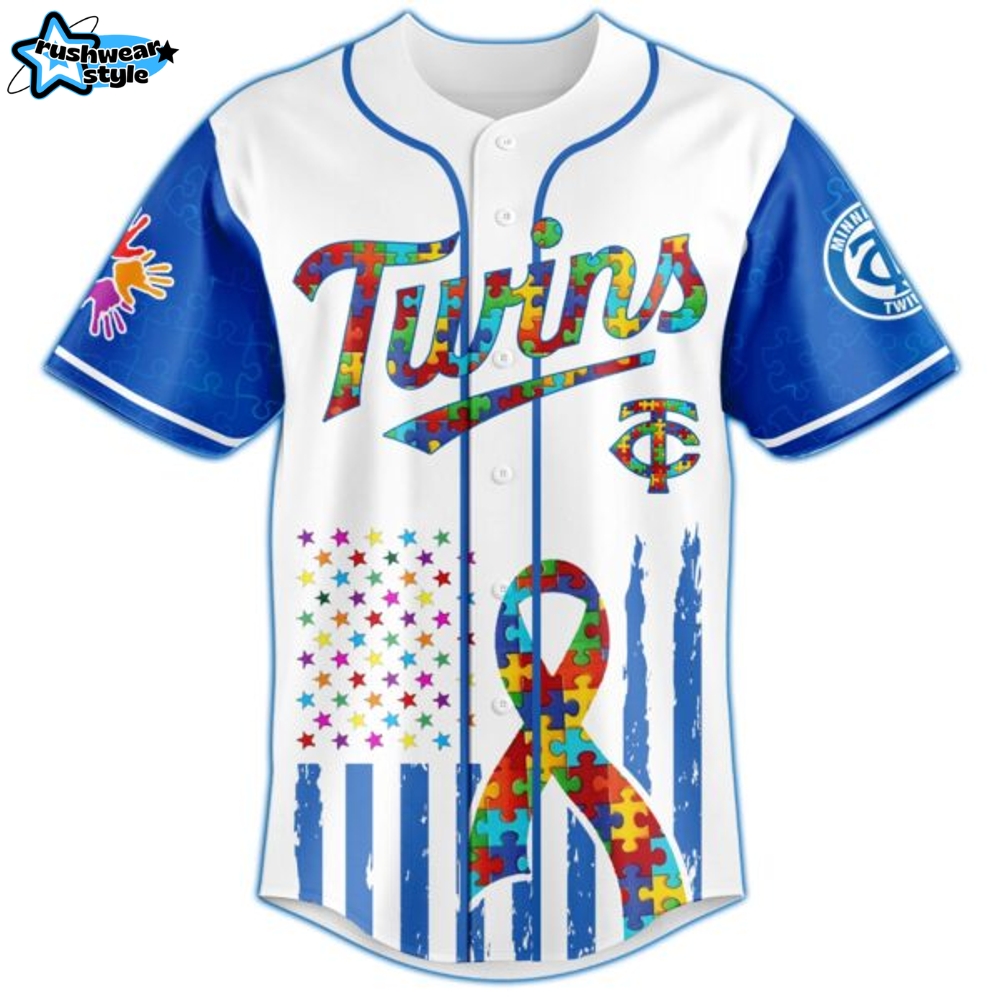 Minnesota Twins × Special Autism Awareness Month Limited Edition Jersey Minnesota Twins × Special Autism Awareness Month Limited Edition Jersey