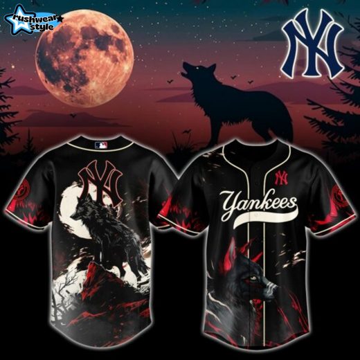 NY Yankees x wolf Jersey 2025 Editions Limited