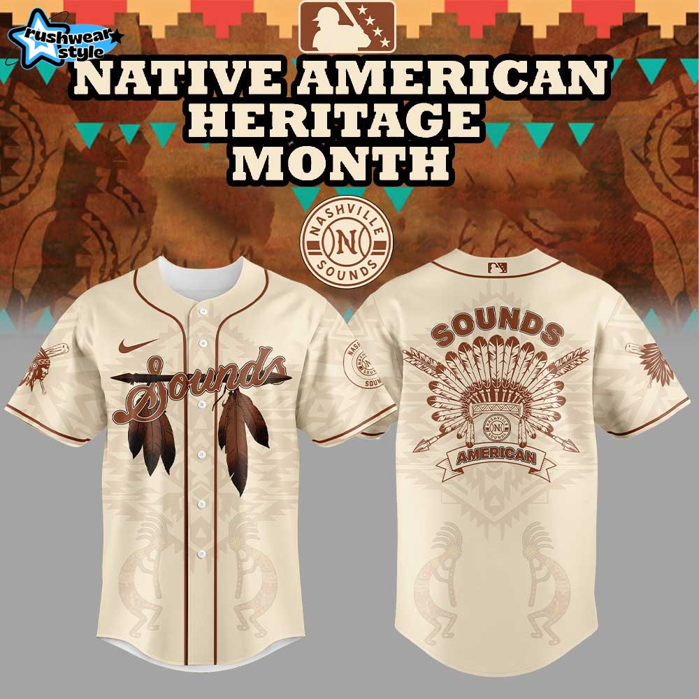 Nashville Sounds x Native American Heritage Month Jersey 2025 Nashville Sounds x Native American Heritage Month Jersey 2025
