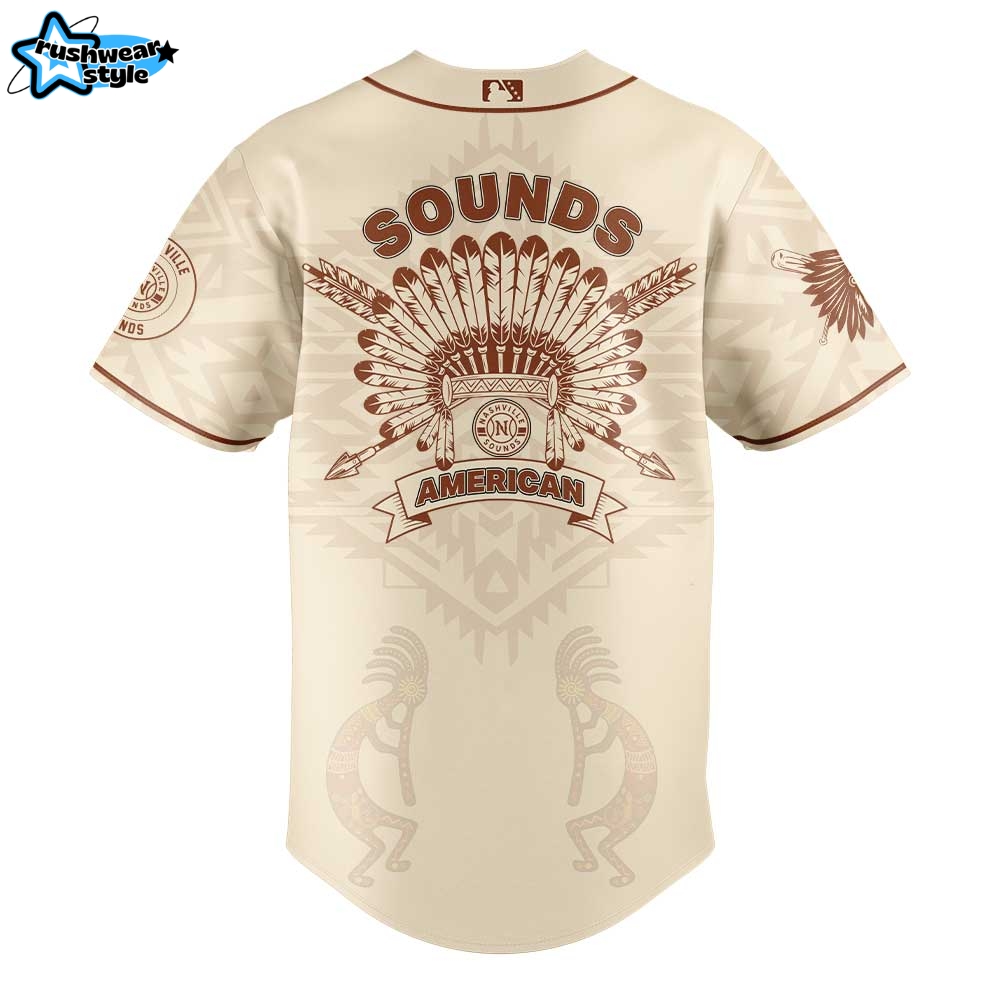 Nashville Sounds x Native American Heritage Month Jersey 2025 Nashville Sounds x Native American Heritage Month Jersey 2025