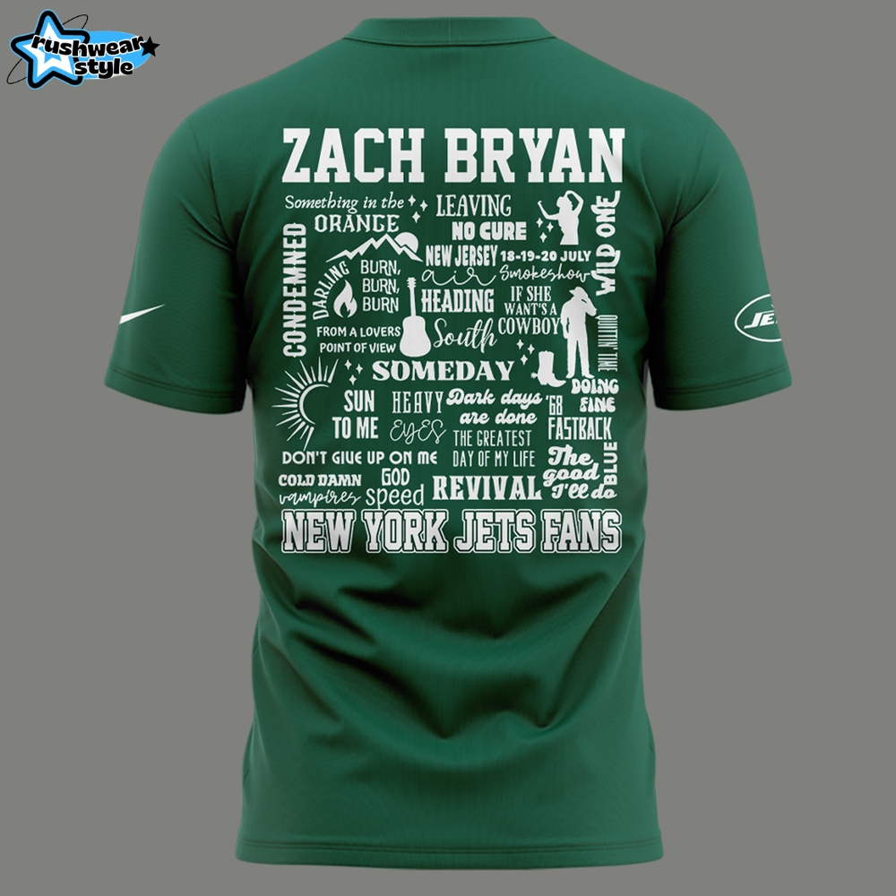 New York Jets x Zach Bryan Kings Of Leon Special Shirt 2025 New York Jets x Zach Bryan Kings Of Leon Special Shirt 2025