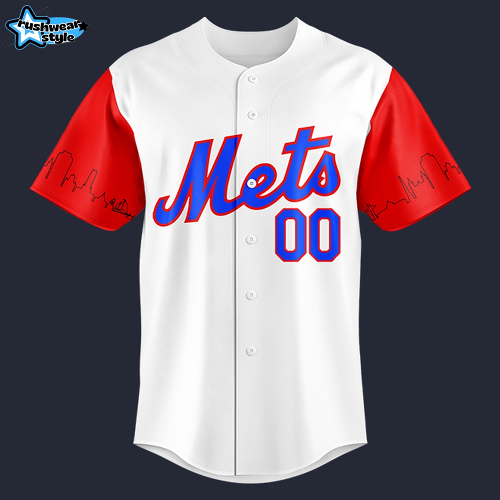 New York Mets Puerto Rican-themed Special Baseball Jersey New York Mets Puerto Rican-themed Special Baseball Jersey