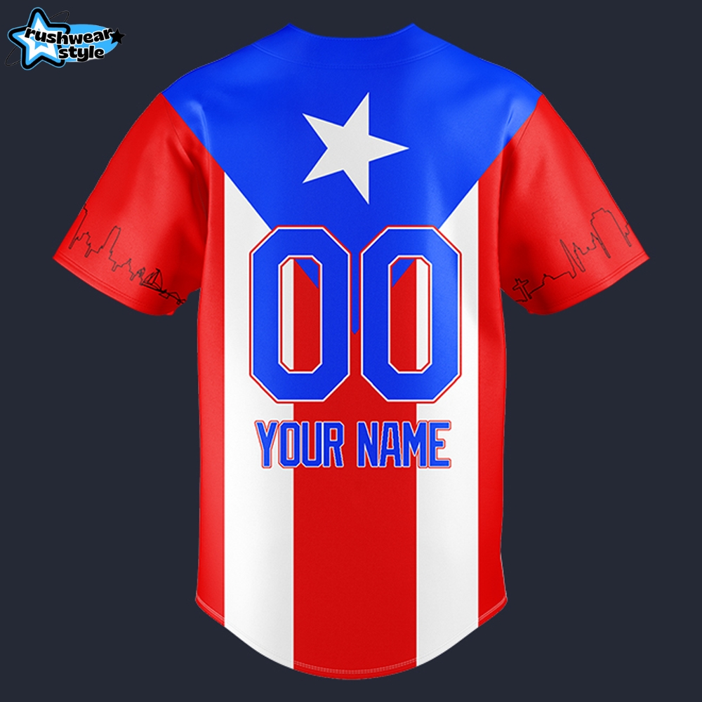 New York Mets Puerto Rican-themed Special Baseball Jersey New York Mets Puerto Rican-themed Special Baseball Jersey
