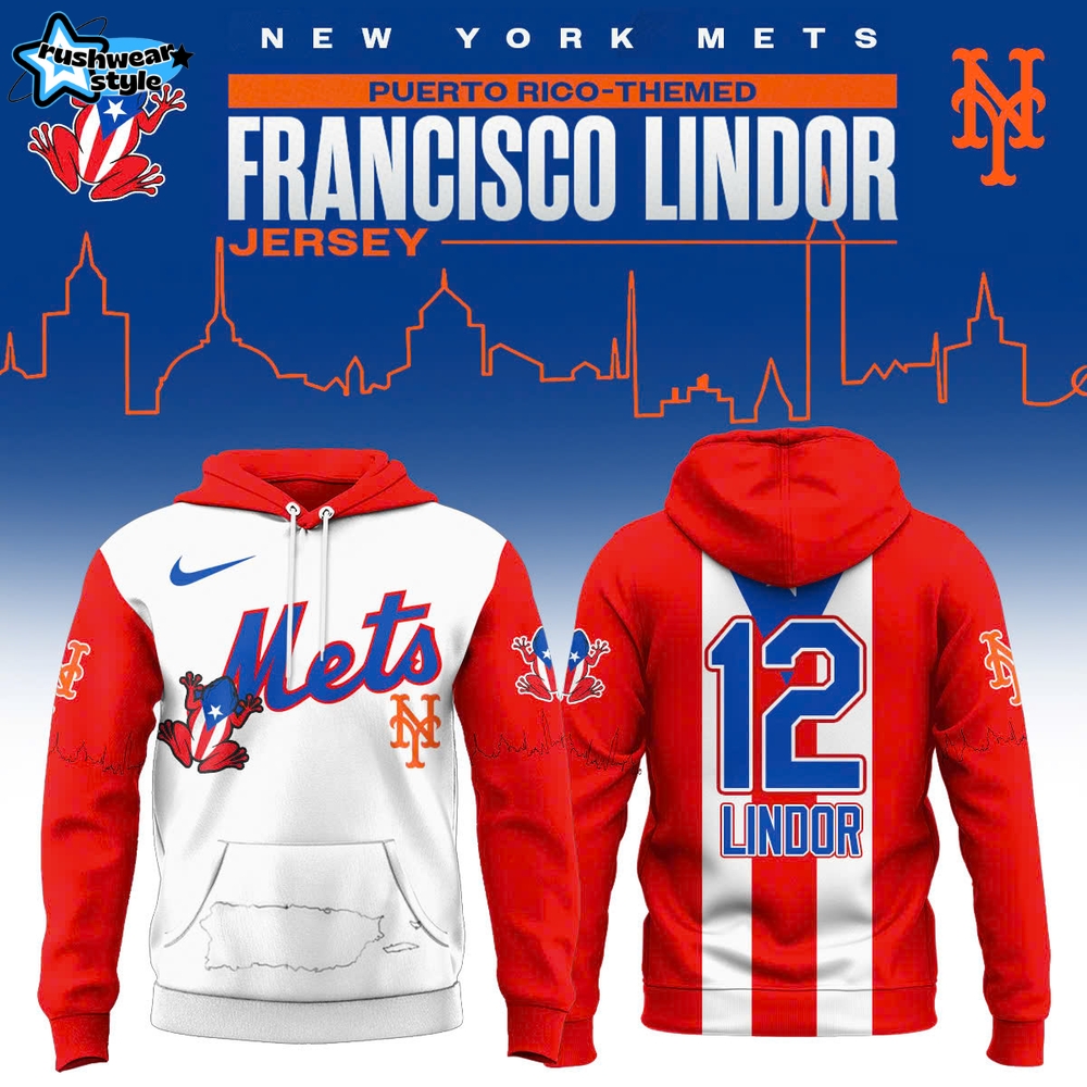 New York Mets x Puerto Rico Heritage 2025 Hoodie New York Mets x Puerto Rico Heritage 2025 Hoodie