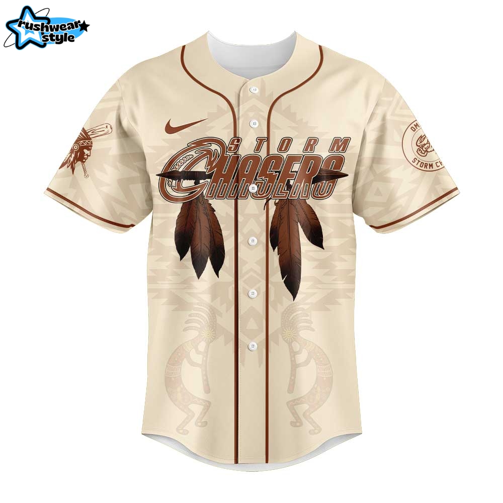 Omaha Storm Chasers x Native American Heritage Month Jersey 2025 Omaha Storm Chasers x Native American Heritage Month Jersey 2025