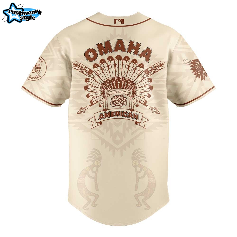 Omaha Storm Chasers x Native American Heritage Month Jersey 2025 Omaha Storm Chasers x Native American Heritage Month Jersey 2025