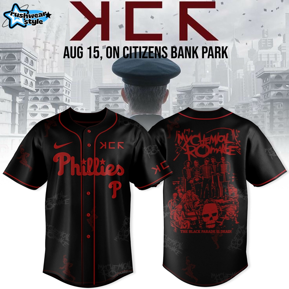 Philadelphia Phillies x Long Live The Black Parade – My Chemical Romance Philadelphia Phillies x Long Live The Black Parade – My Chemical Romance