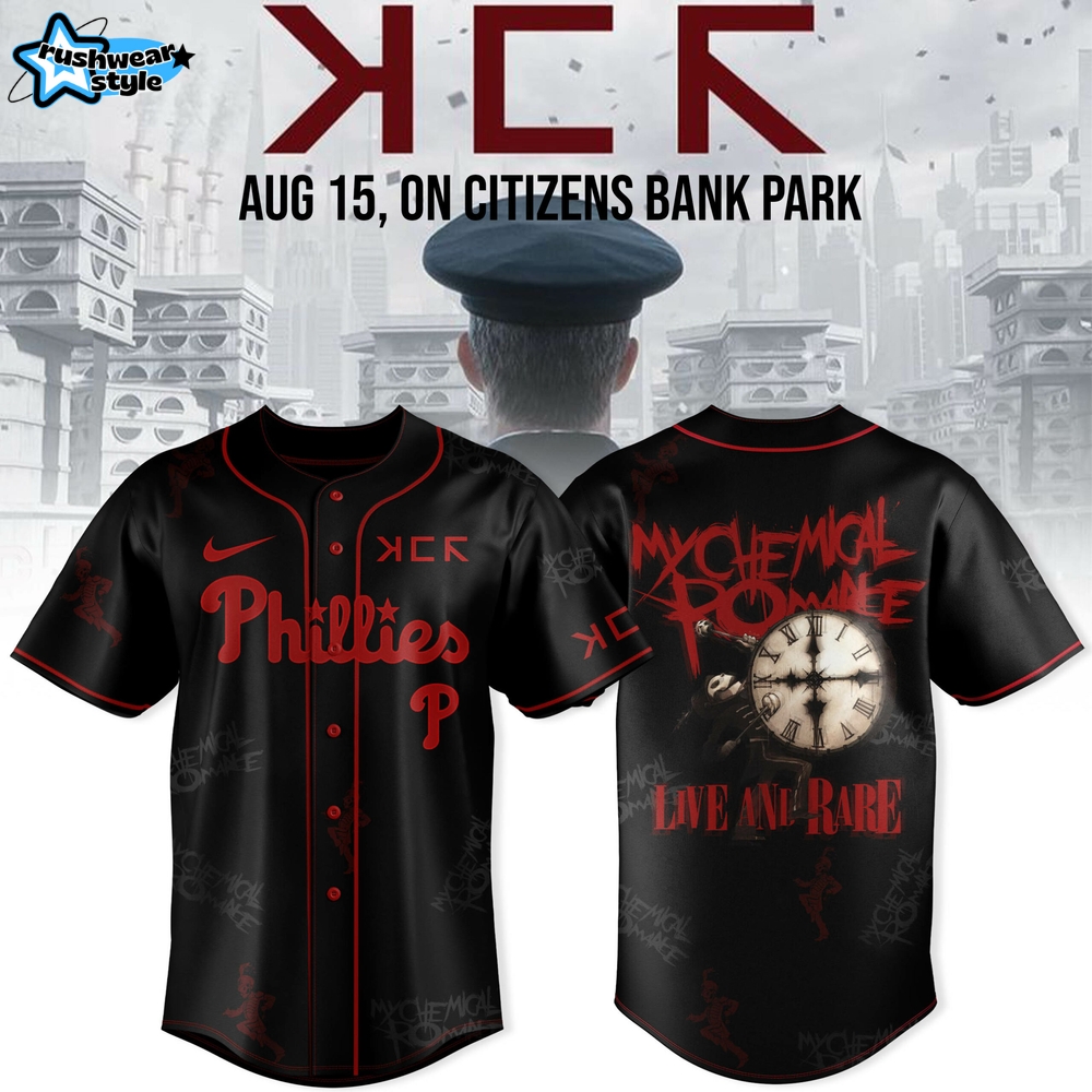 Philadelphia Phillies x Long Live The Black Parade – My Chemical Romance V2 Philadelphia Phillies x Long Live The Black Parade – My Chemical Romance V2