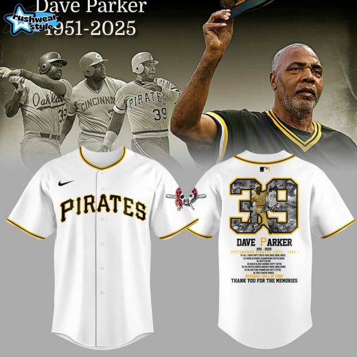 Pittsburgh Pirates Honoring The Legend Dave Parker 2025 Jersey