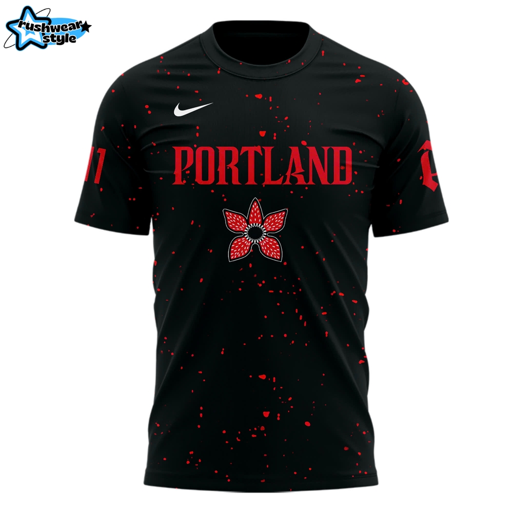 Portland Fire x Stranger Things Night Limited Edition Shirt Portland Fire x Stranger Things Night Limited Edition Shirt