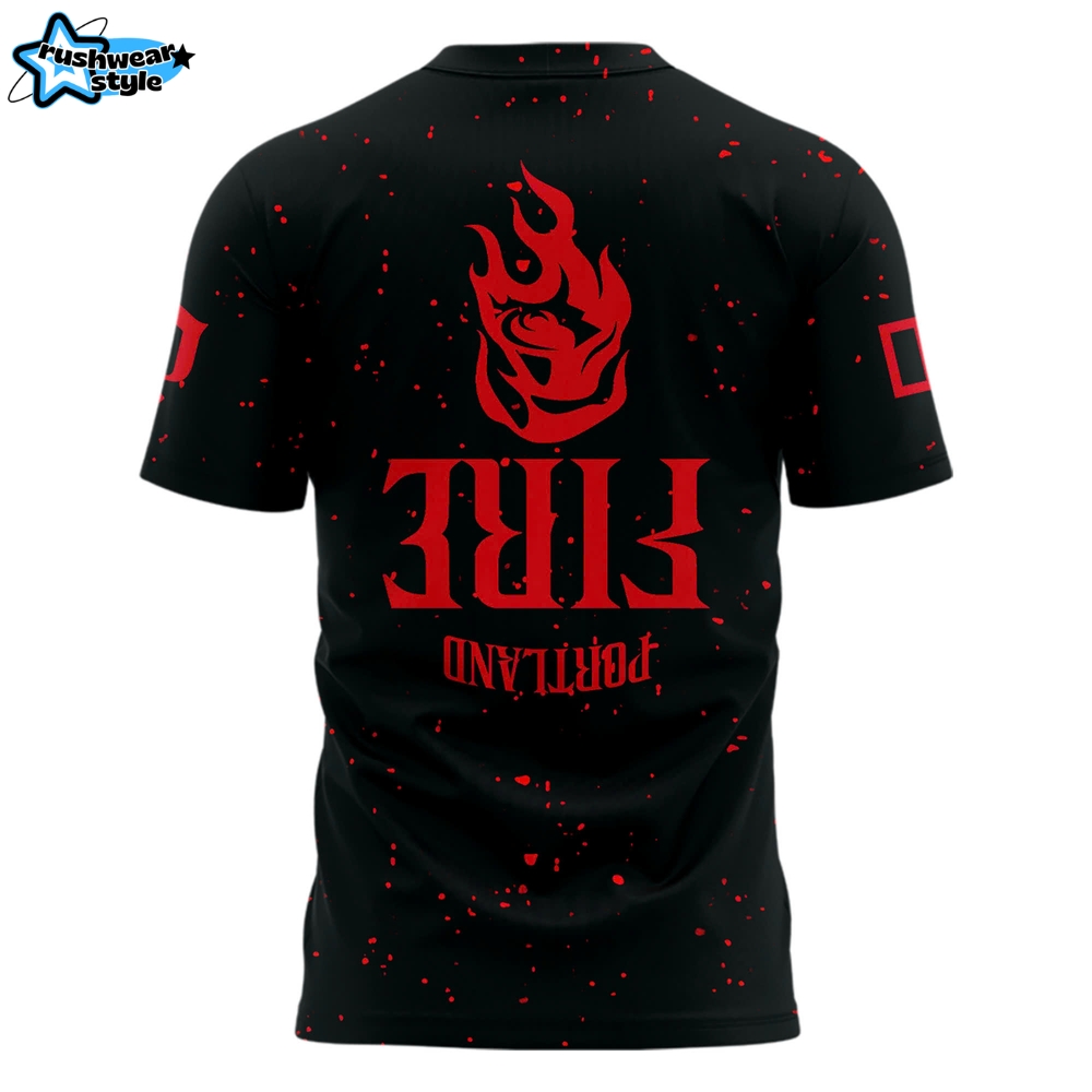 Portland Fire x Stranger Things Night Limited Edition Shirt Portland Fire x Stranger Things Night Limited Edition Shirt