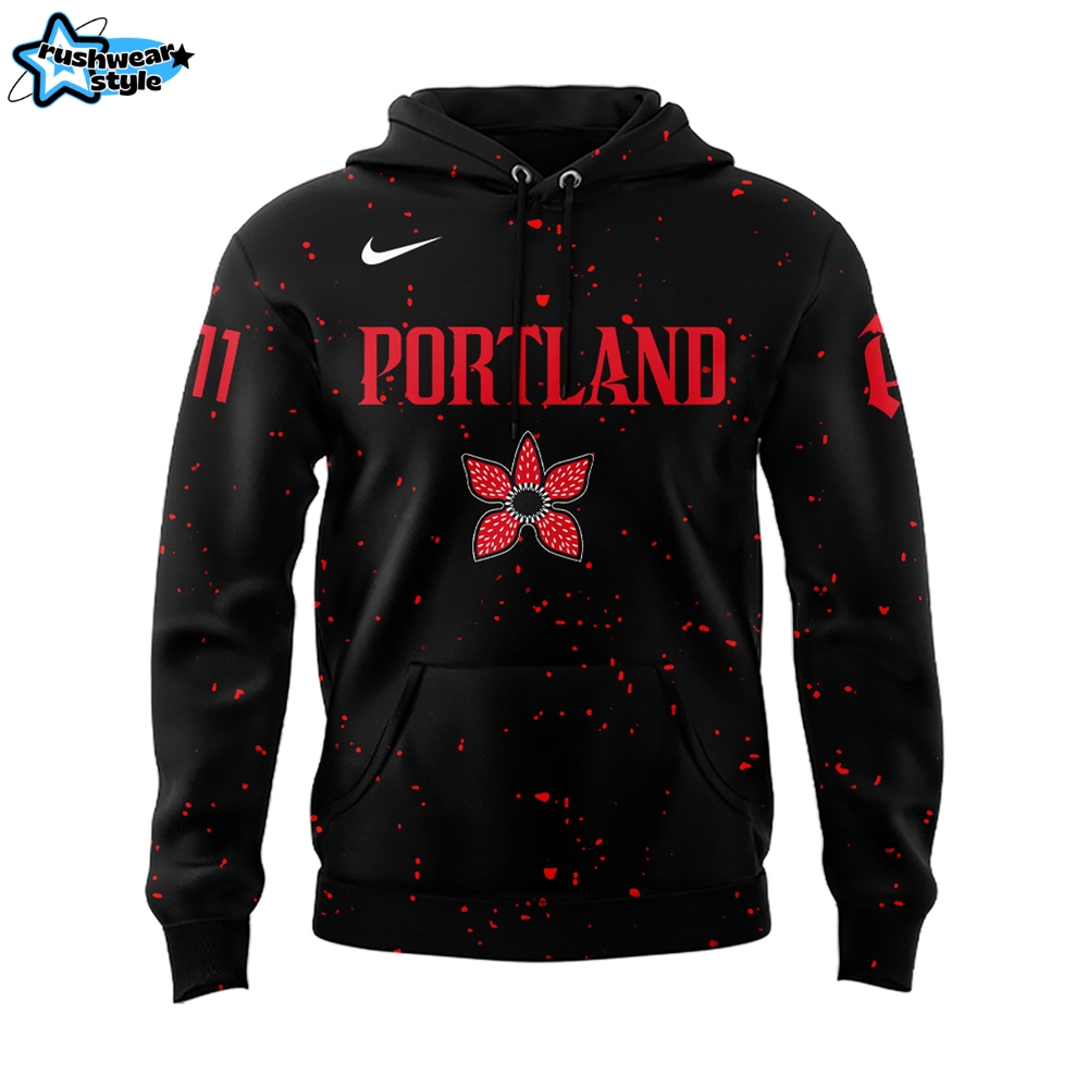 Portland Fire x Stranger Things Night Special Hoodie Portland Fire x Stranger Things Night Special Hoodie