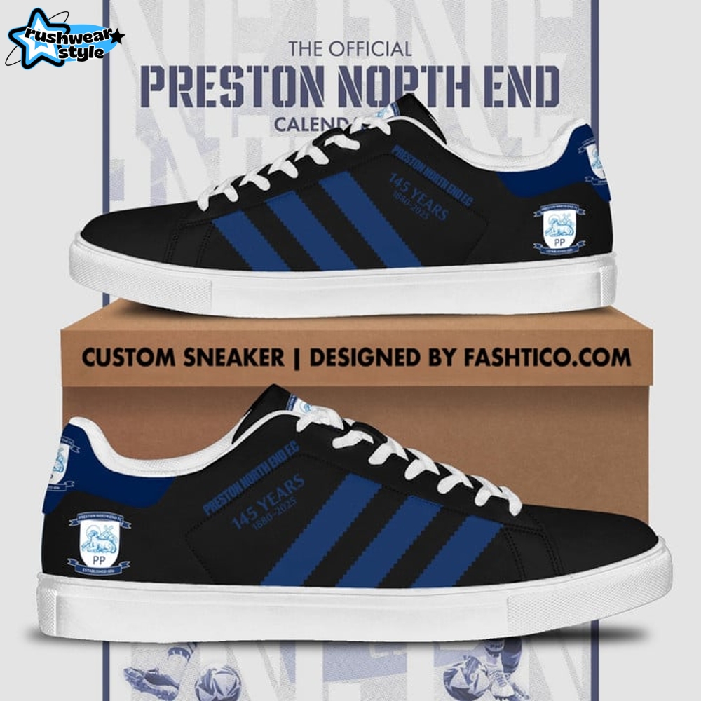 Preston North End FC 145 Years Anniversary Special Stan Smith Shoes Preston North End FC 145 Years Anniversary Special Stan Smith Shoes