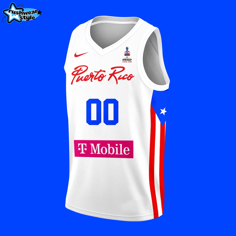 Puerto Rico Basketball Team Special New 2025 Custom Jersey Shorts - White Puerto Rico Basketball Team Special New 2025 Custom Jersey Shorts - White