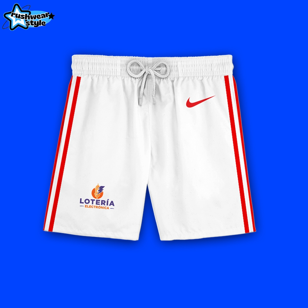 Puerto Rico Basketball Team Special New 2025 Custom Jersey Shorts - White Puerto Rico Basketball Team Special New 2025 Custom Jersey Shorts - White