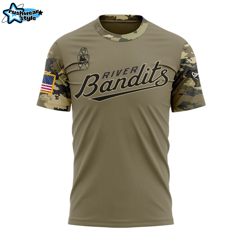Quad Cities River Bandits Military Appreciation Night 2025 Shirt Quad Cities River Bandits Military Appreciation Night 2025 Shirt