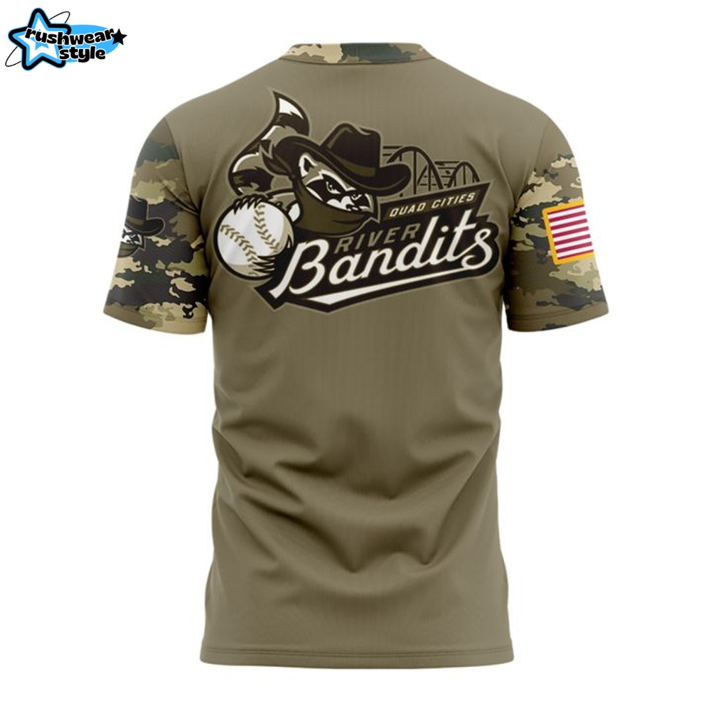 Quad Cities River Bandits Military Appreciation Night 2025 Shirt Quad Cities River Bandits Military Appreciation Night 2025 Shirt