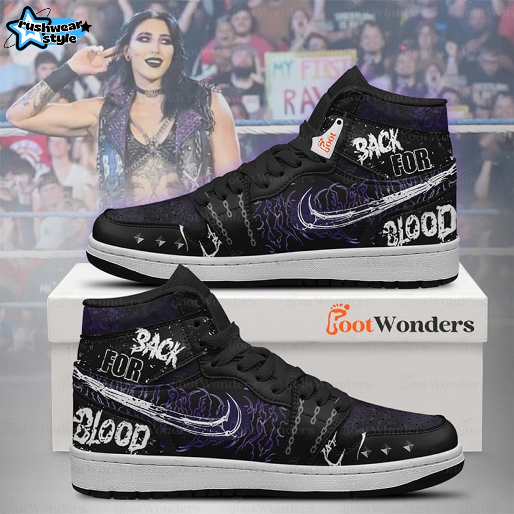 Rhea Ripley WrestleMania 41 Special Air Jordan 1 Sneakers Rhea Ripley WrestleMania 41 Special Air Jordan 1 Sneakers