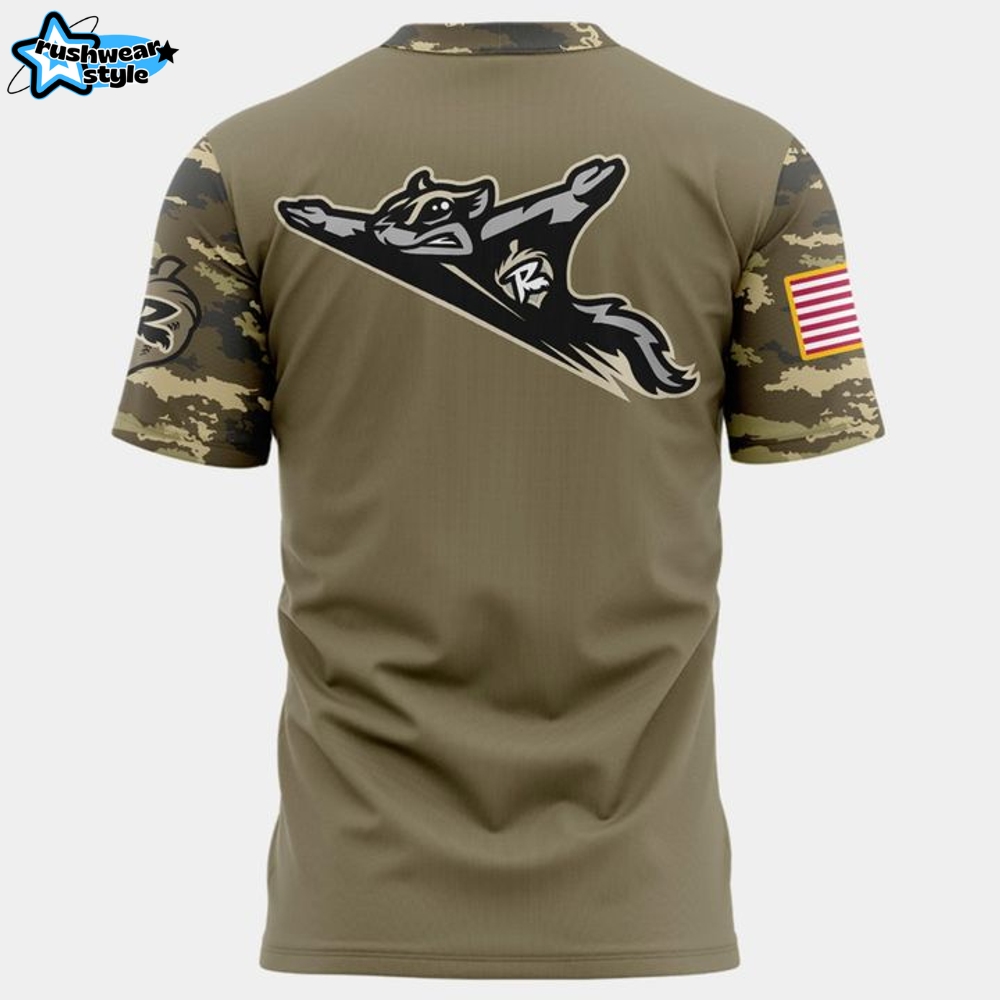 Richmond Flying Squirrels Military Appreciation Night 2025 Shirt Richmond Flying Squirrels Military Appreciation Night 2025 Shirt