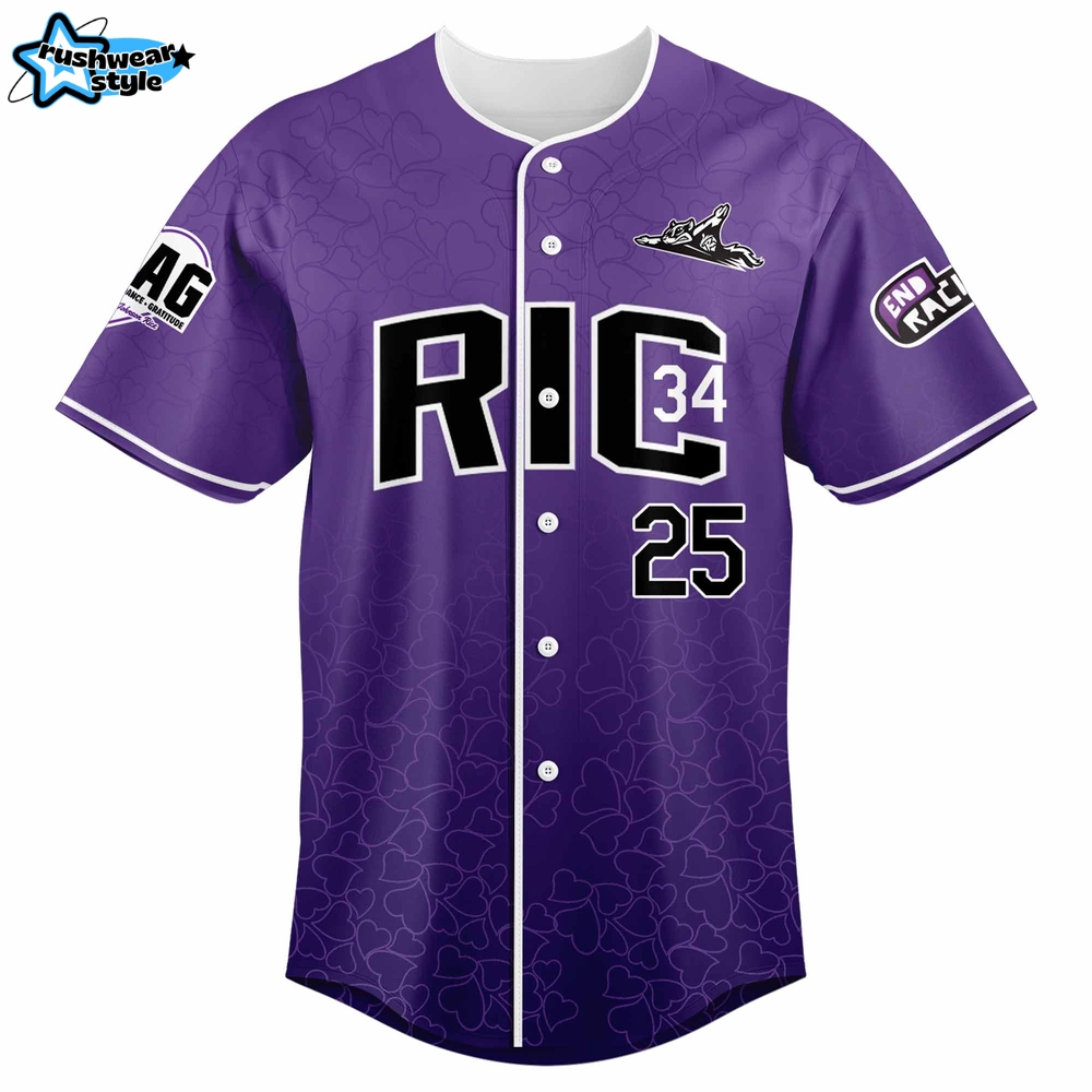 Richmond Flying Squirrels x Honoring the "Richmond 34" Baseball Jersey 2025 Richmond Flying Squirrels x Honoring the "Richmond 34" Baseball Jersey 2025