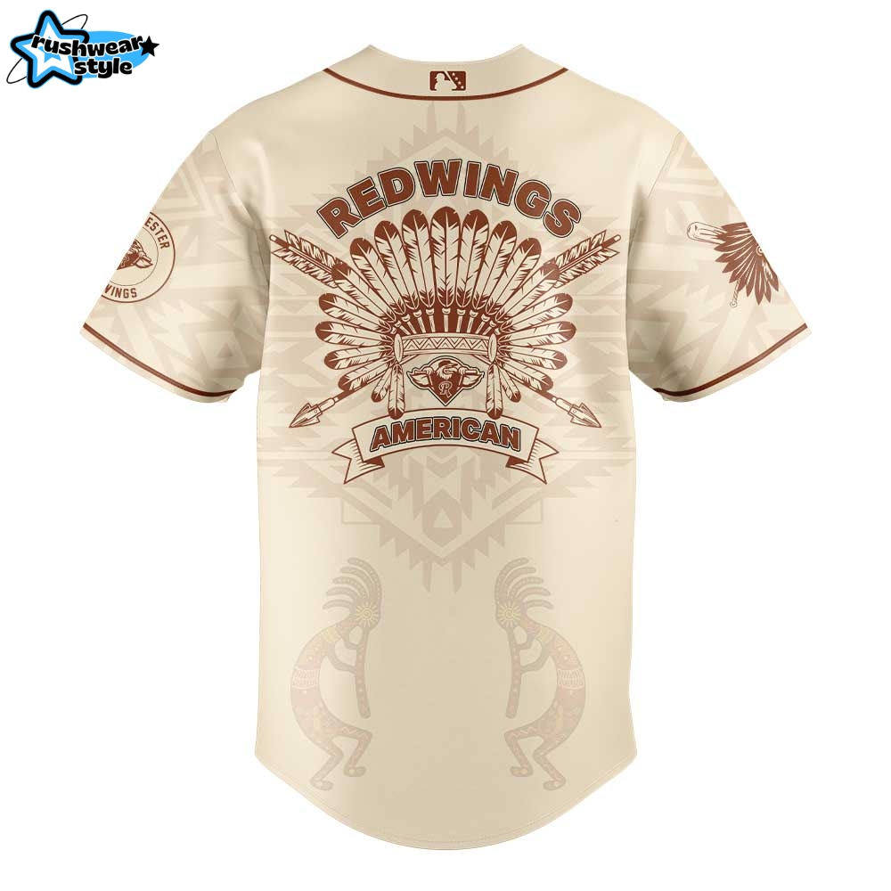 Rochester Red Wings x Native American Heritage Month Jersey 2025 Rochester Red Wings x Native American Heritage Month Jersey 2025