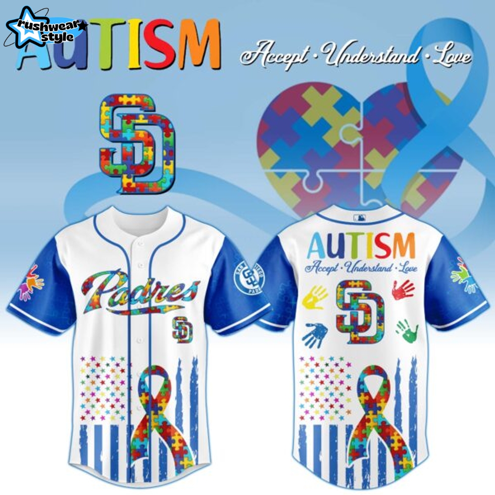 San Diego Padres × Special Autism Awareness Month Limited Edition Jersey San Diego Padres × Special Autism Awareness Month Limited Edition Jersey