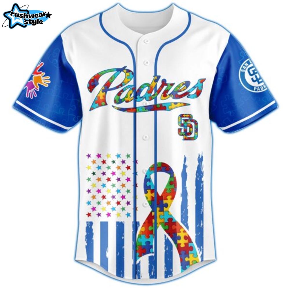 San Diego Padres × Special Autism Awareness Month Limited Edition Jersey San Diego Padres × Special Autism Awareness Month Limited Edition Jersey