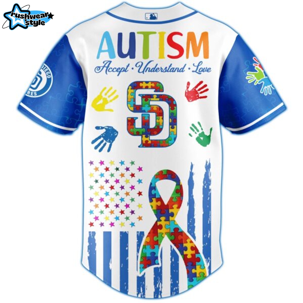 San Diego Padres × Special Autism Awareness Month Limited Edition Jersey San Diego Padres × Special Autism Awareness Month Limited Edition Jersey