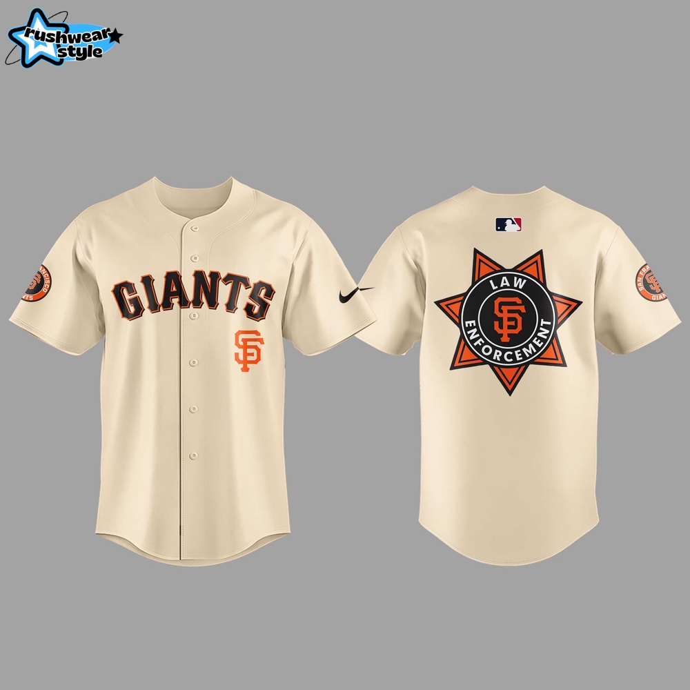 San Francisco Giants Law Enforcement Appreciation Night 2025 Jersey San Francisco Giants Law Enforcement Appreciation Night 2025 Jersey
