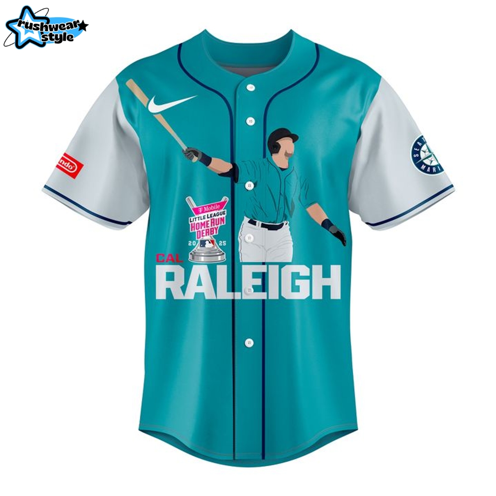 Seattle Mariners Cal Raleigh MLB Home Run Derby 2025 Baseball Jersey Seattle Mariners Cal Raleigh MLB Home Run Derby 2025 Baseball Jersey