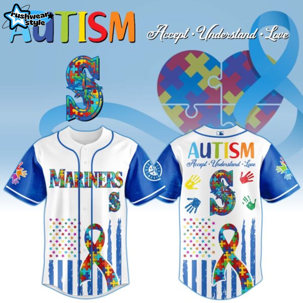 Seattle Mariners × Special Autism Awareness Month Limited Edition Jersey Seattle Mariners × Special Autism Awareness Month Limited Edition Jersey