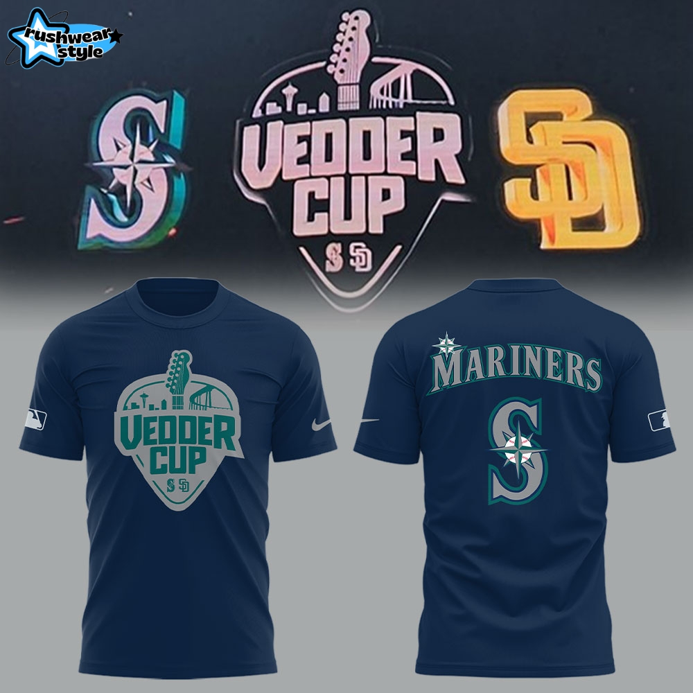Seattle Mariners x Happy Vedder Cup Special Tee Seattle Mariners x Happy Vedder Cup Special Tee