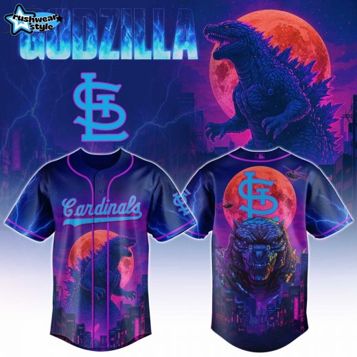 St. Louis Cardinals Special Godzilla Limited Edition Jersey