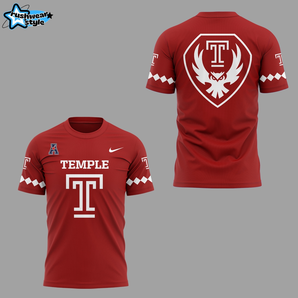 Temple Owls Football New 2025 Limited Edition Shirt Temple Owls Football New 2025 Limited Edition Shirt