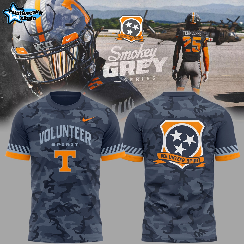 Tennessee Volunteers Smokey Grey "Volunteer Spirit" Shirt Tennessee Volunteers Smokey Grey "Volunteer Spirit" Shirt