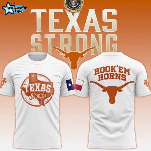Texas Longhorns "Texas Strong" Special Tee - White