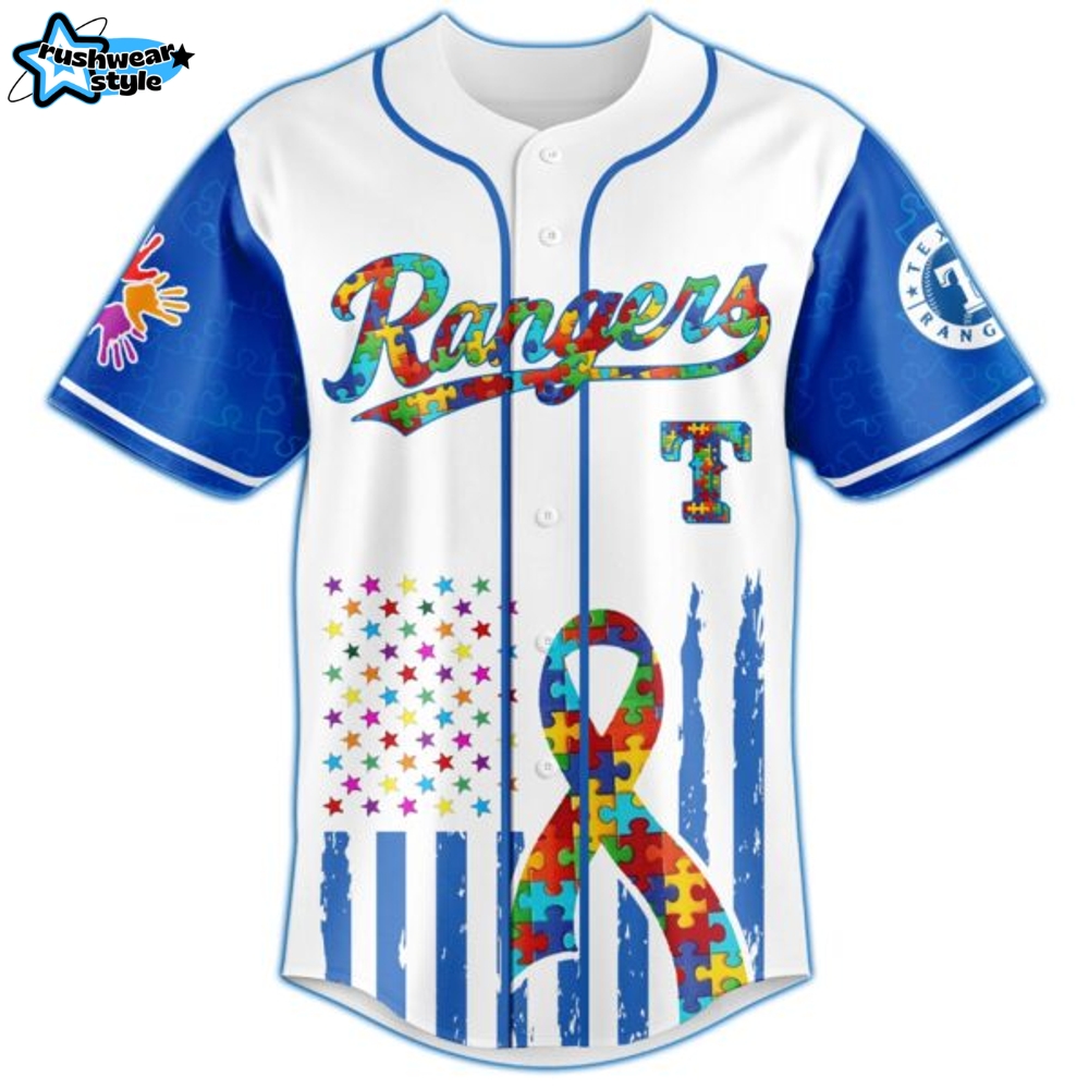 Texas Rangers × Special Autism Awareness Month Limited Edition Jersey Texas Rangers × Special Autism Awareness Month Limited Edition Jersey