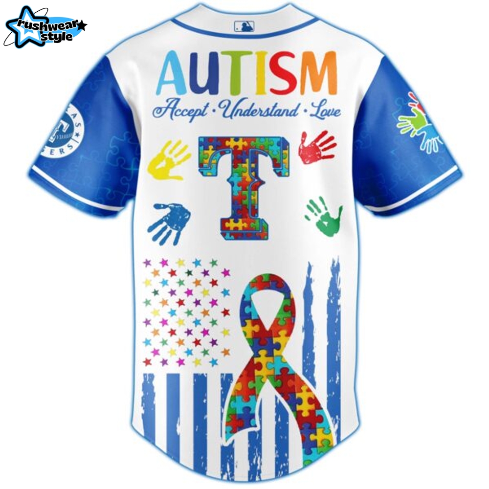 Texas Rangers × Special Autism Awareness Month Limited Edition Jersey Texas Rangers × Special Autism Awareness Month Limited Edition Jersey