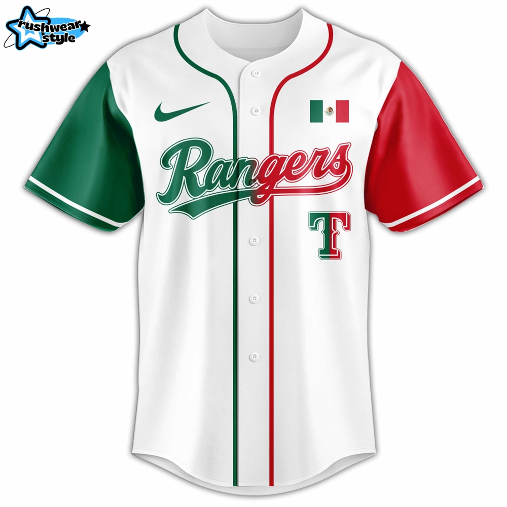 Texas Rangers x Independencia De México Limited Jersey 2025 Texas Rangers x Independencia De México Limited Jersey 2025