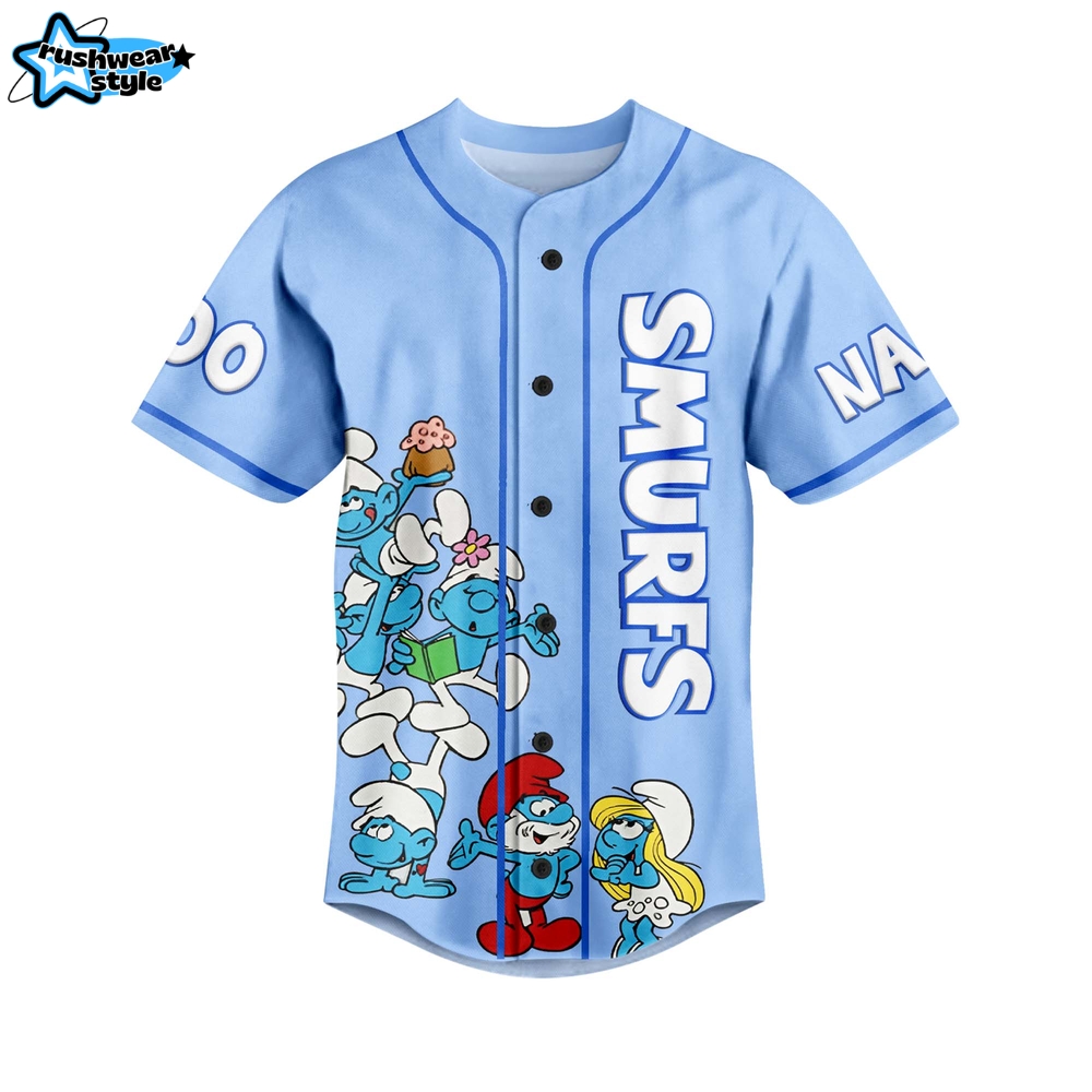 The Smurfs Special Baseball Jersey The Smurfs Special Baseball Jersey