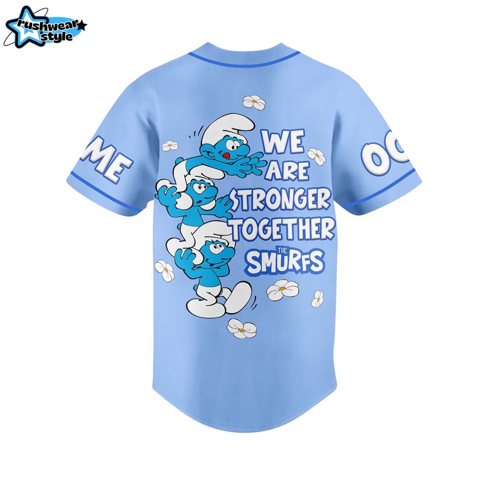 The Smurfs Special Baseball Jersey The Smurfs Special Baseball Jersey