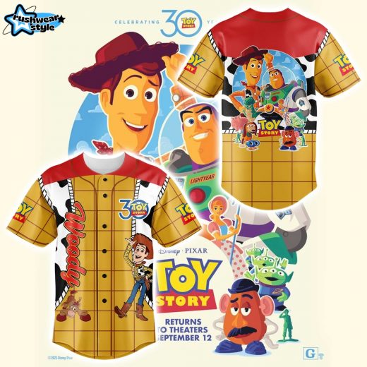 Toy Story 30th Anniversary Limited Edition 2025 Baseball Jersey